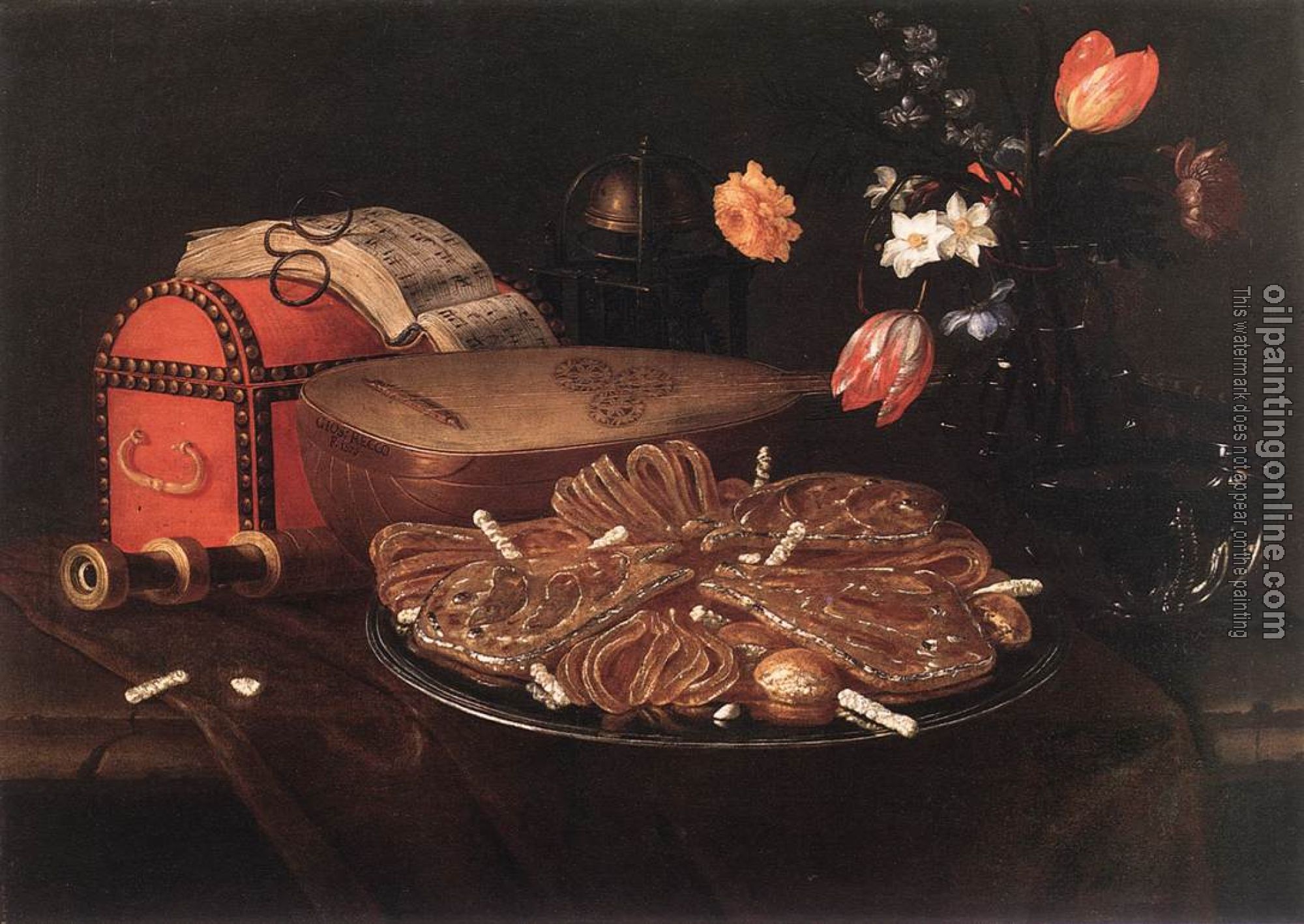 Recco, Giuseppe - Still-life with the Five Senses